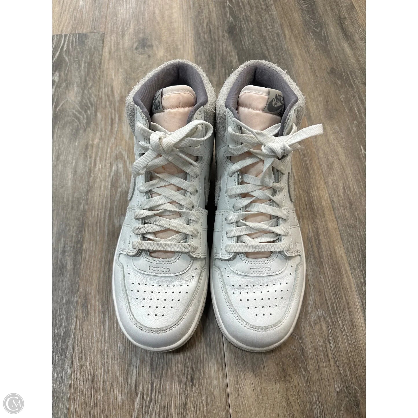 Shoes Athletic By Nike In White, Size: 8