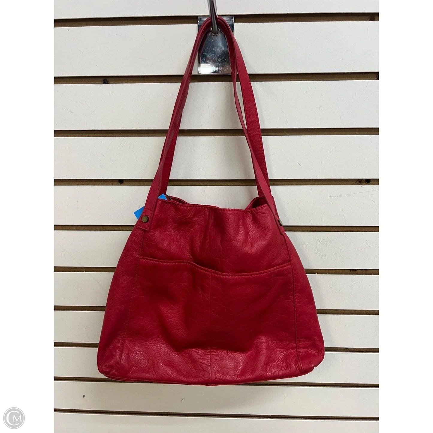 Handbag Leather By American Leather , Size: Medium