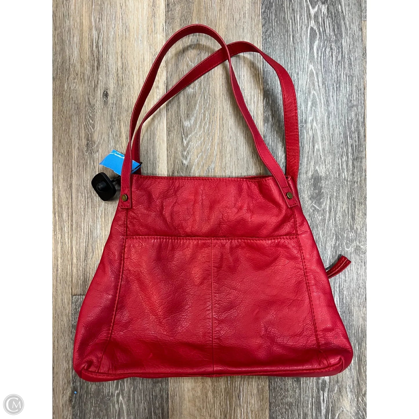 Handbag Leather By American Leather , Size: Medium