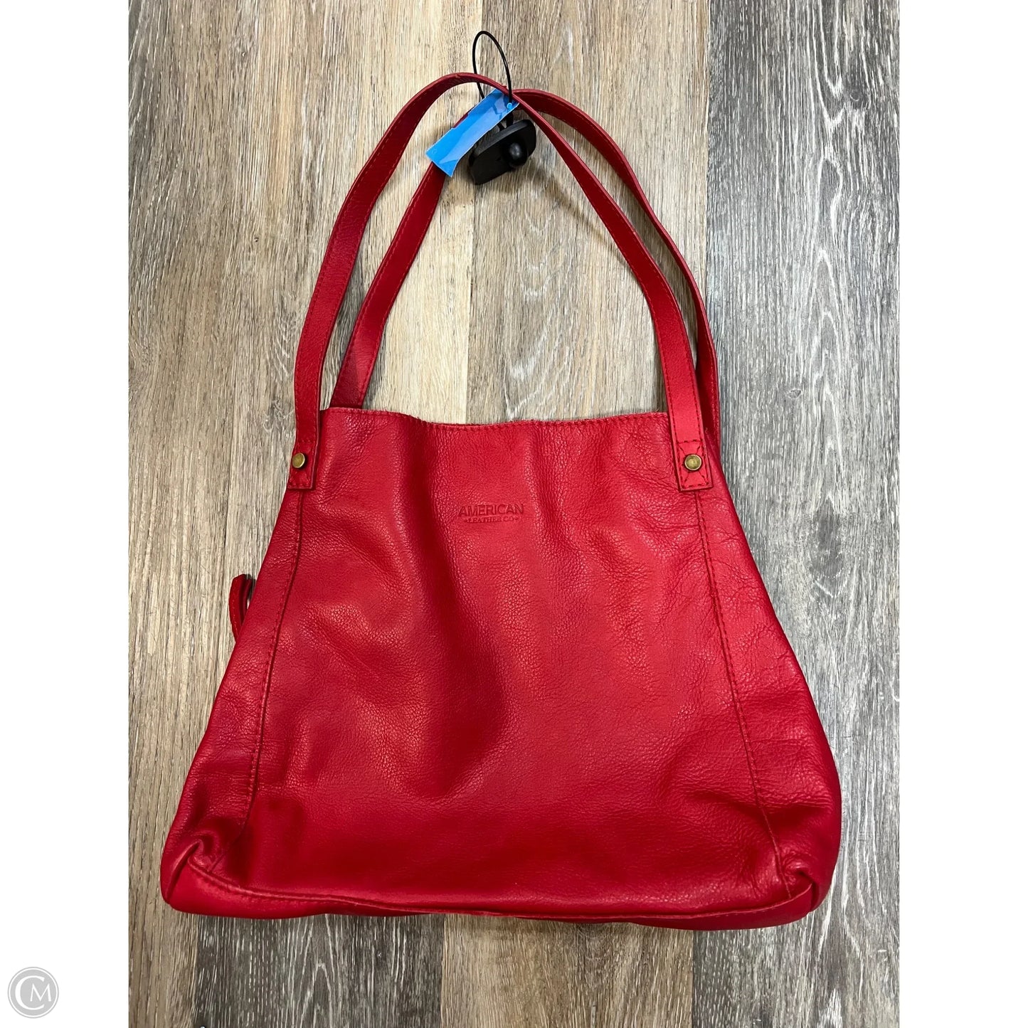 Handbag Leather By American Leather , Size: Medium