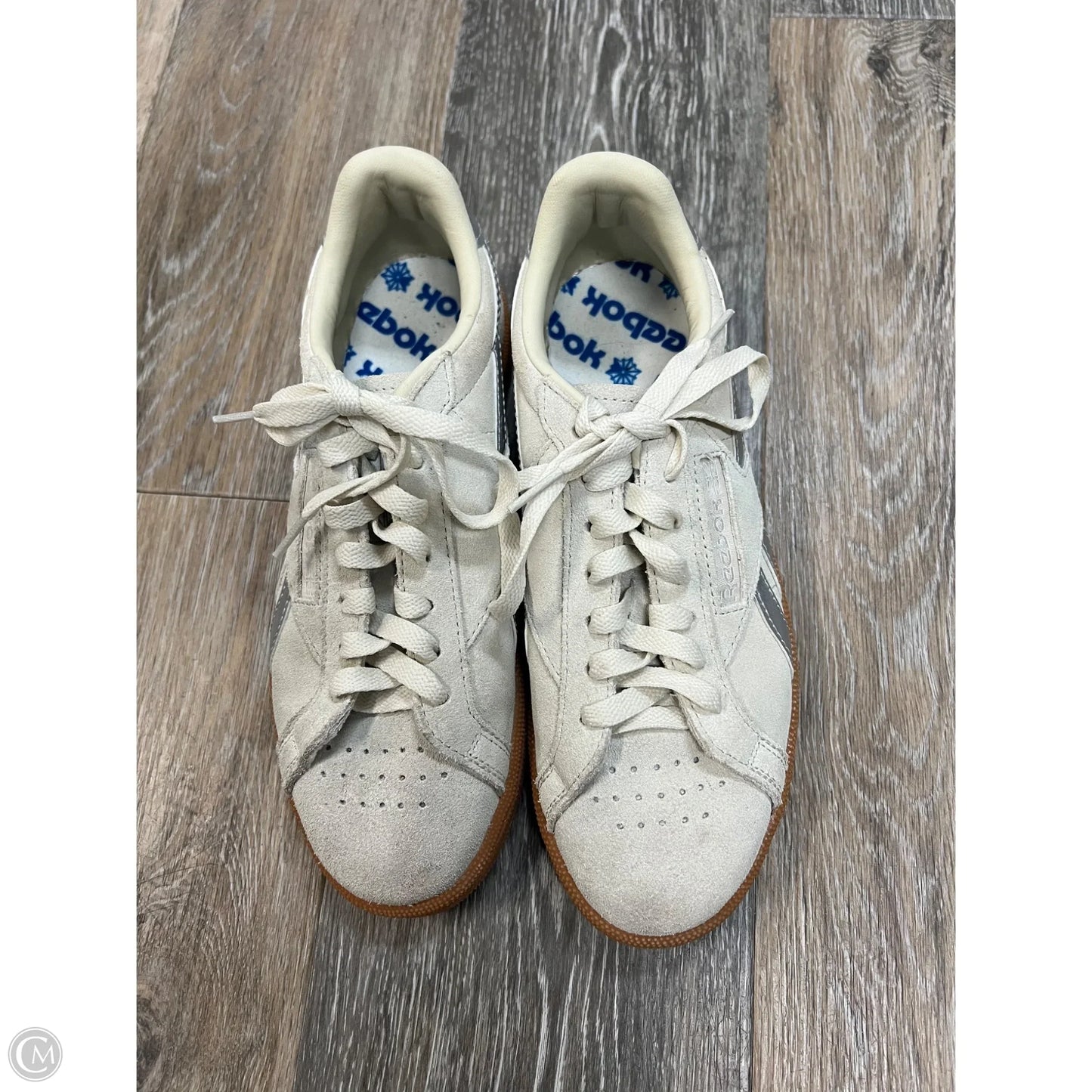 Shoes Sneakers By Reebok In Cream, Size: 7