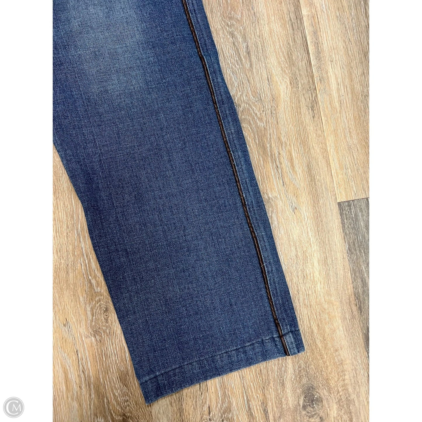 Jeans Straight By Rodeo Quincy In Blue Denim, Size: 10/30