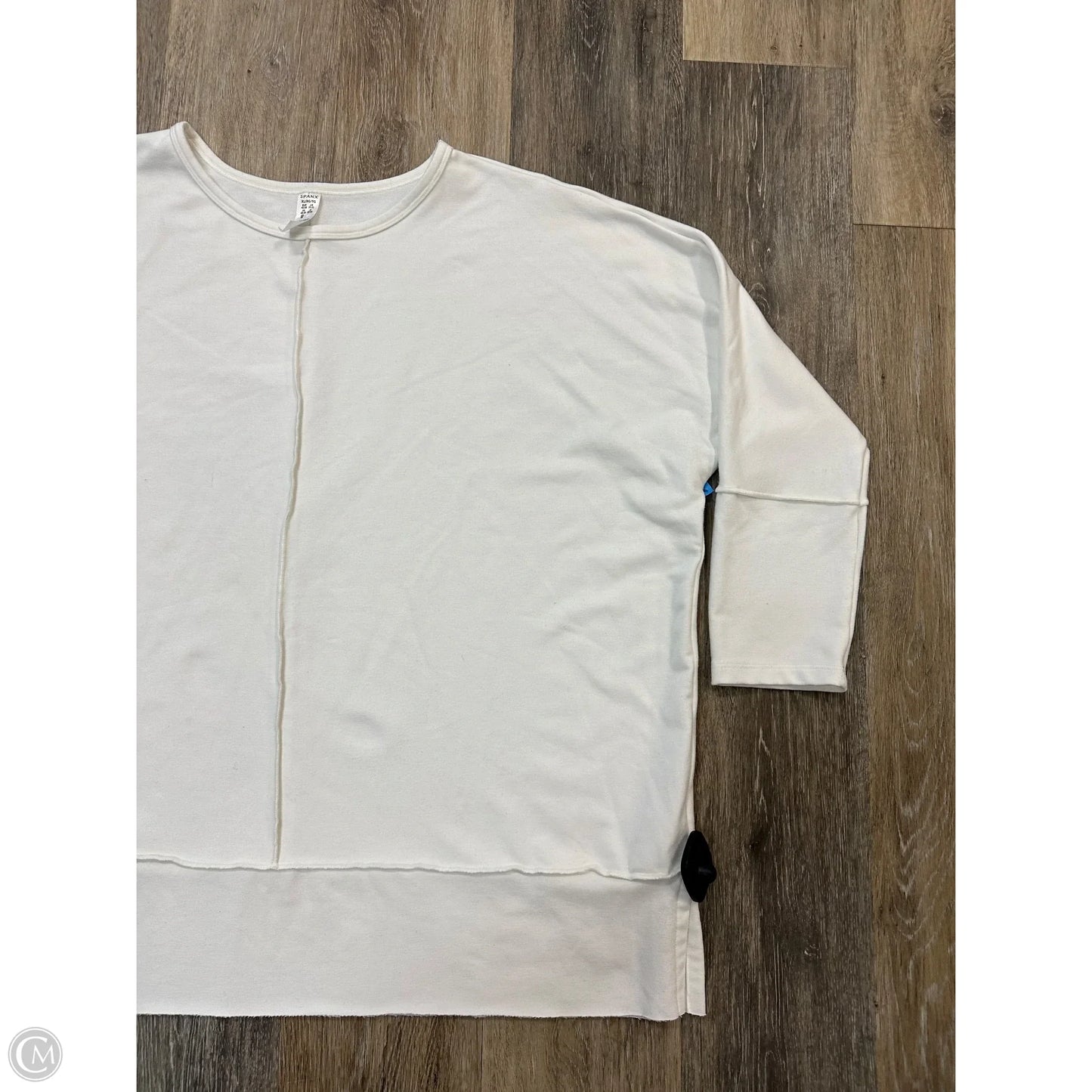 Top Long Sleeve By Spanx In White, Size: Xl