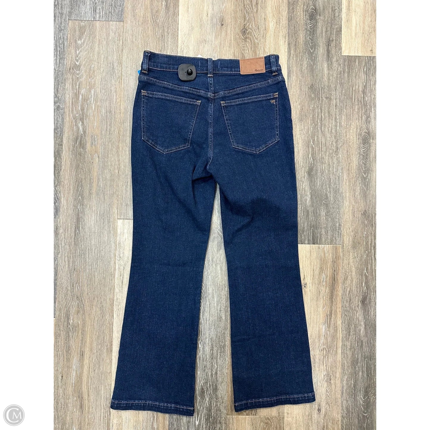 Jeans Straight By Madewell In Blue Denim, Size: 4