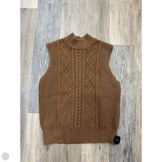 Vest Sweater By Varley In Brown, Size: S