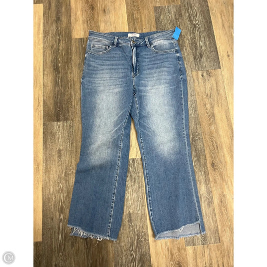 Jeans Straight By MoCo Boutique In Blue Denim, Size: 18