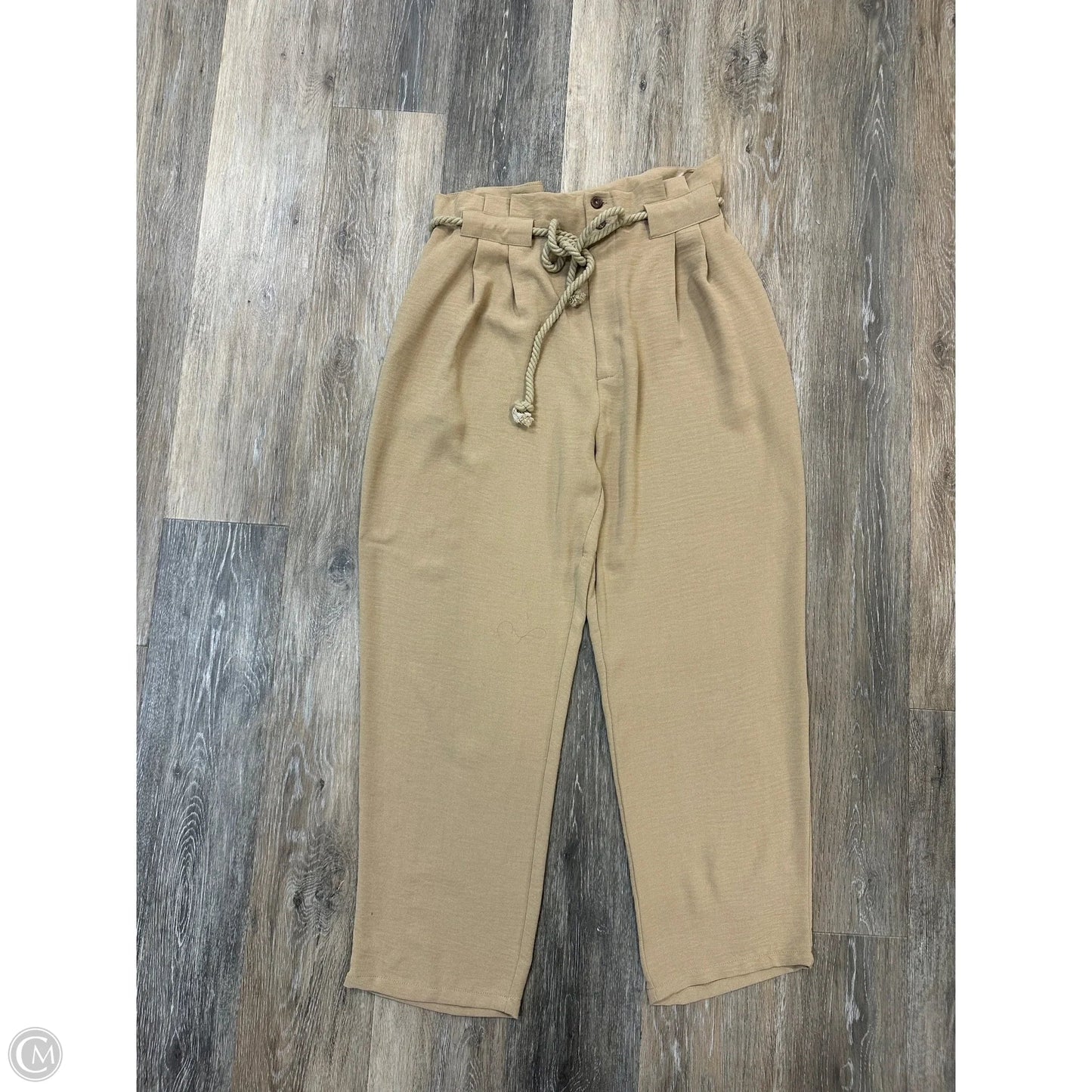 Pants Dress By Gilli In Tan, Size: L