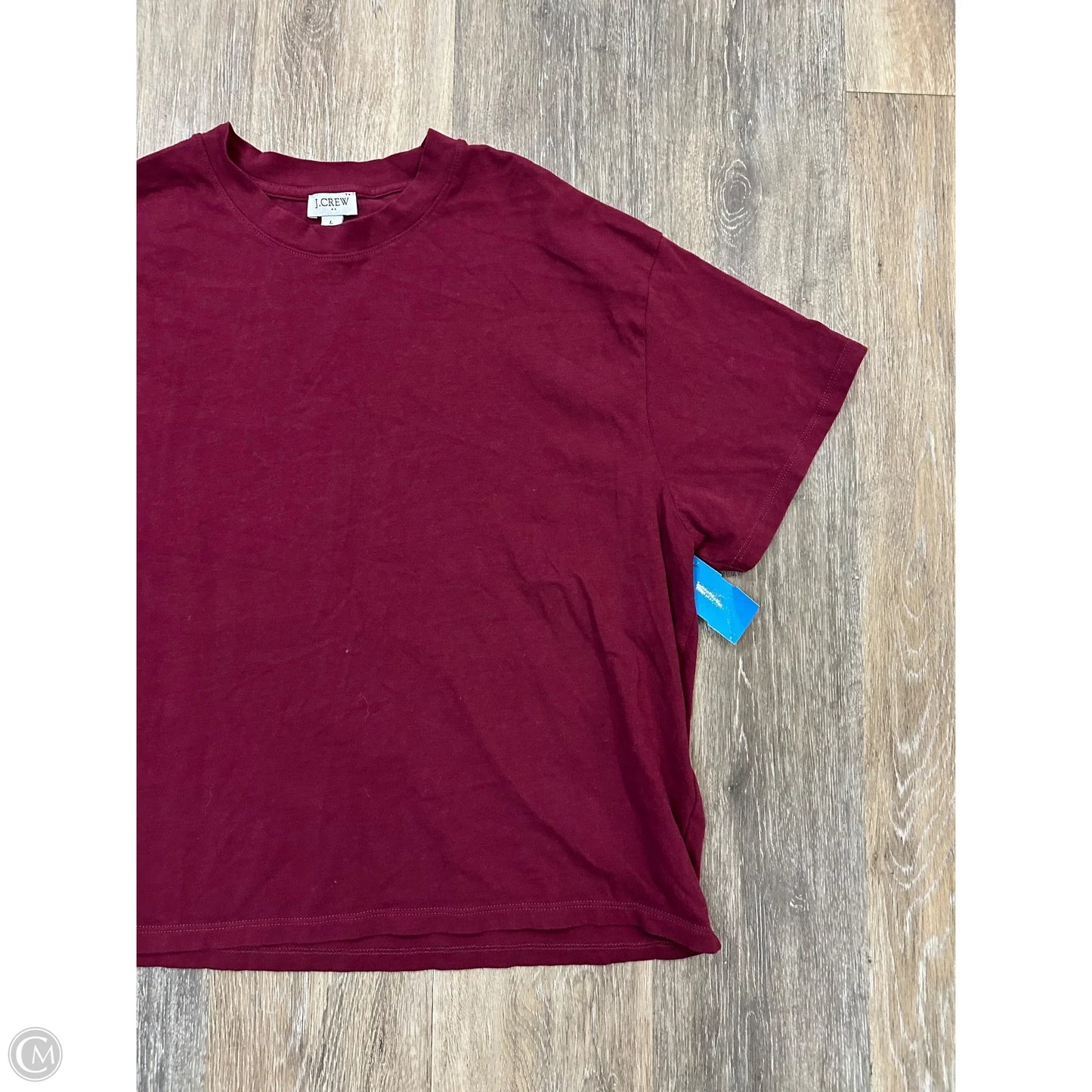 Top Short Sleeve By J. Crew In Red, Size: L