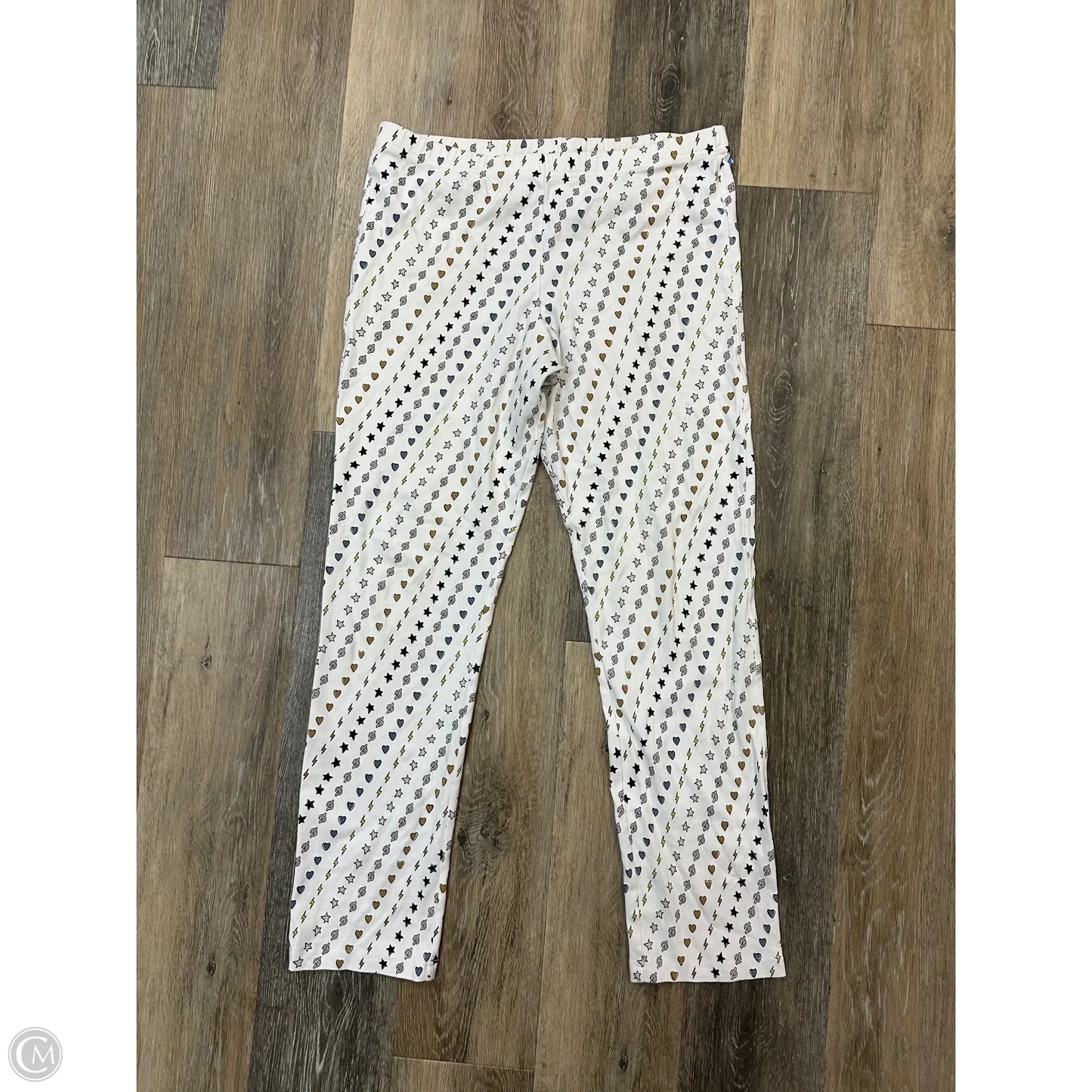 Pajamas 2pc By Peloton In White, Size: L