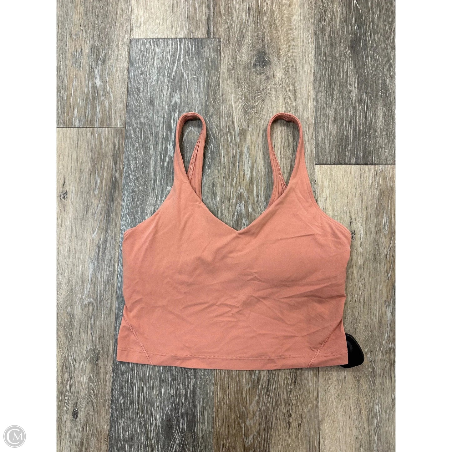 Athletic Tank Top By Lululemon In Orange, Size: 6