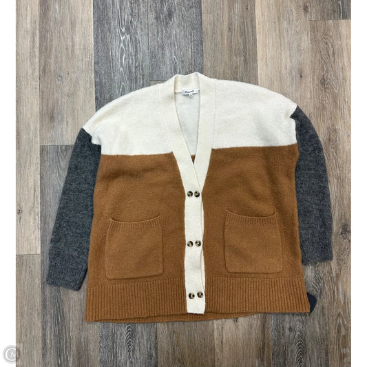 Sweater Cardigan By Madewell In Multi-colored, Size: M