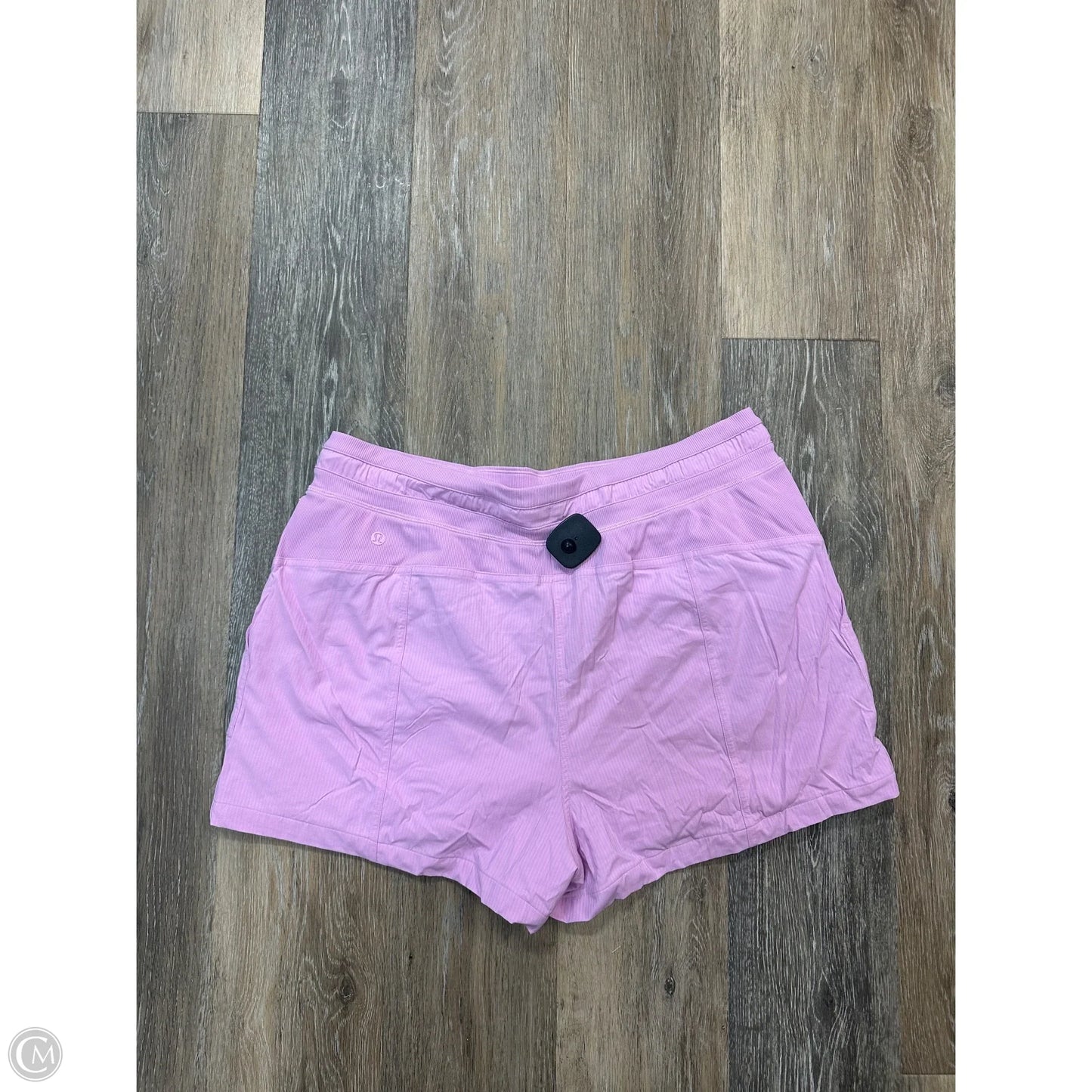 Athletic Shorts By Lululemon In Pink, Size: 12