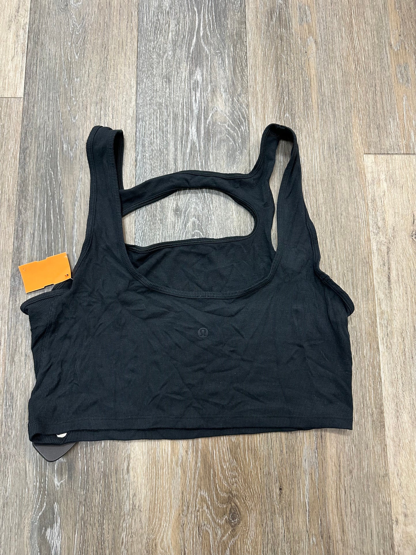 Athletic Tank Top By Lululemon In Black, Size: L