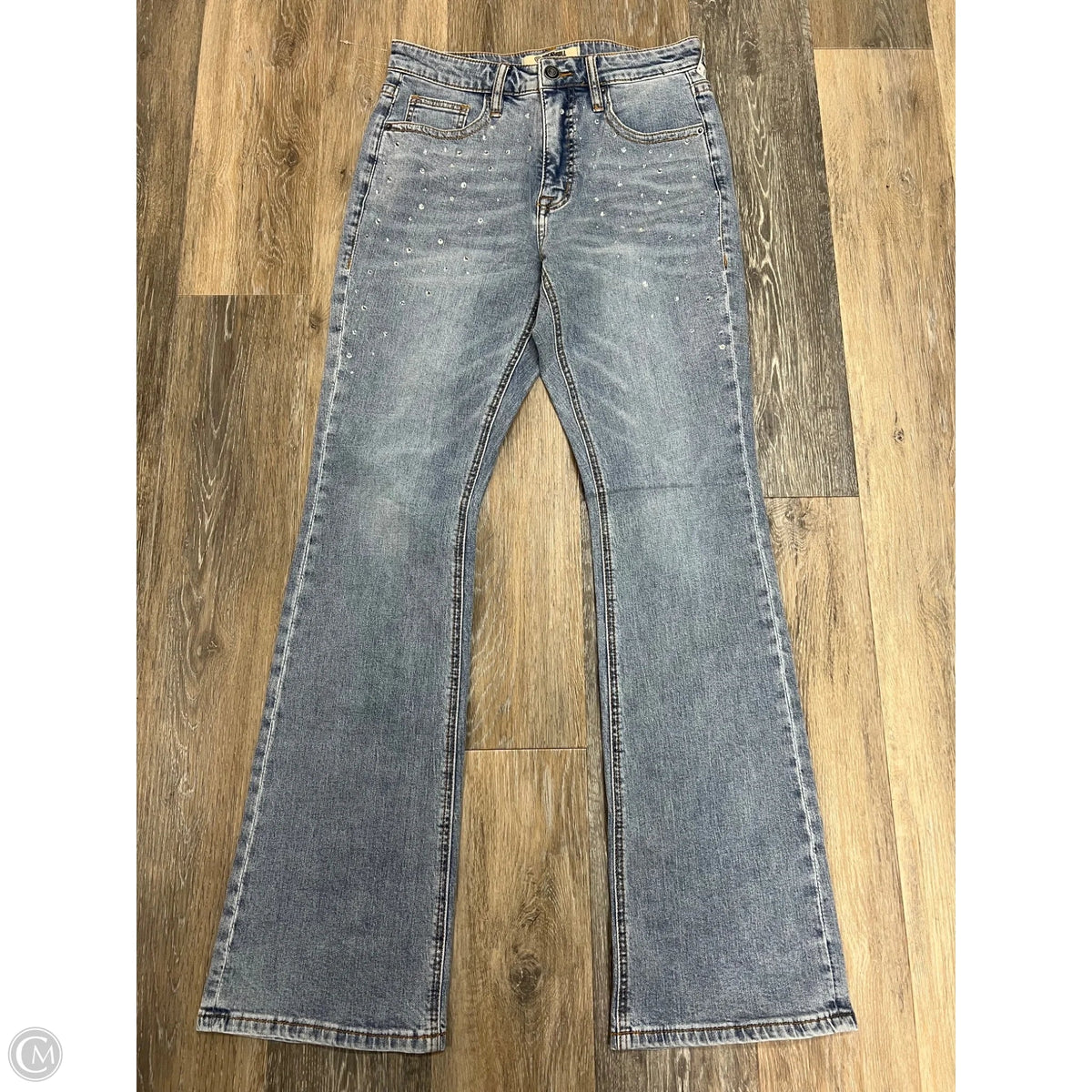 Jeans Boot Cut By Rock & Roll In Blue Denim, Size: 8/29