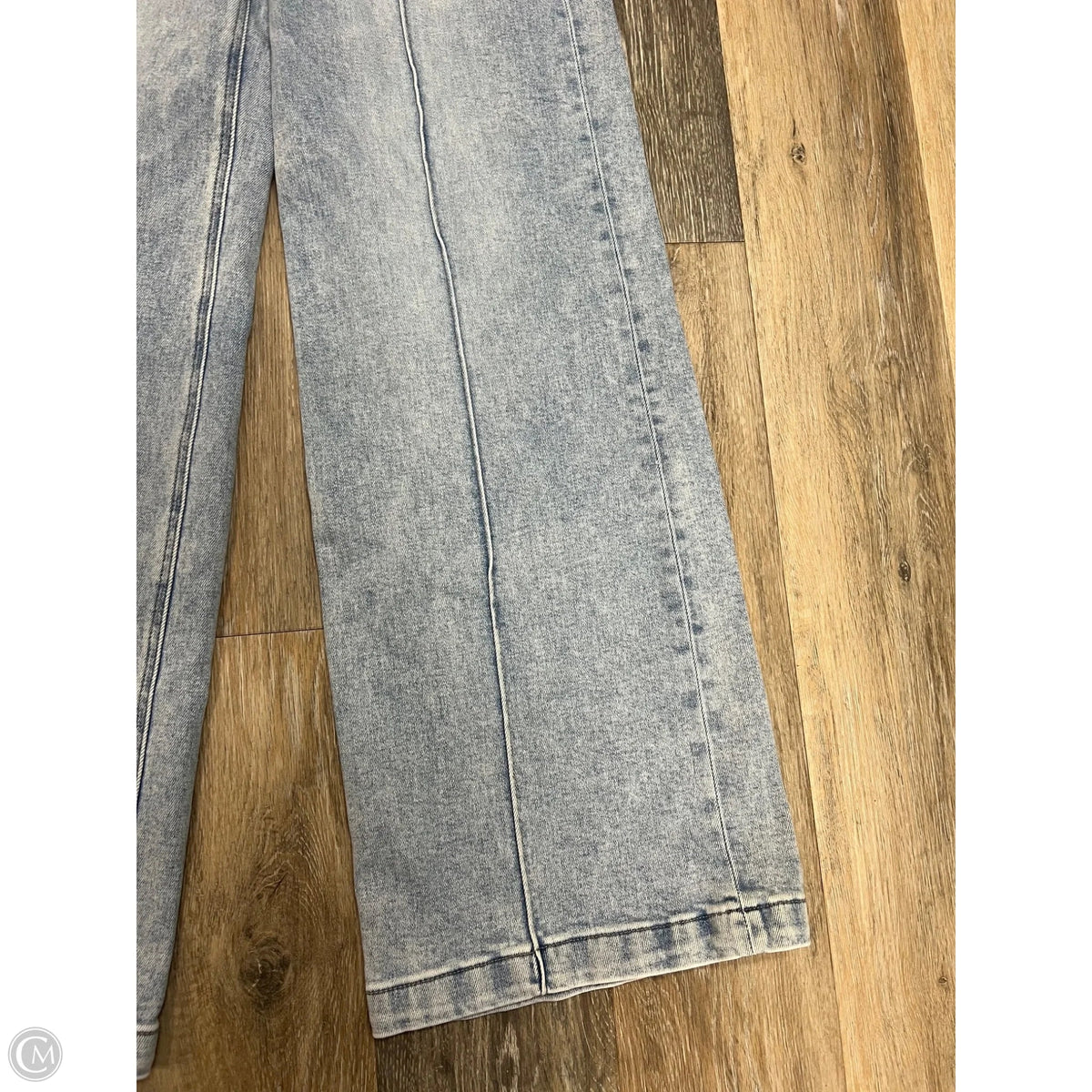 Jeans Wide Leg By Risen In Blue Denim, Size: 4/27