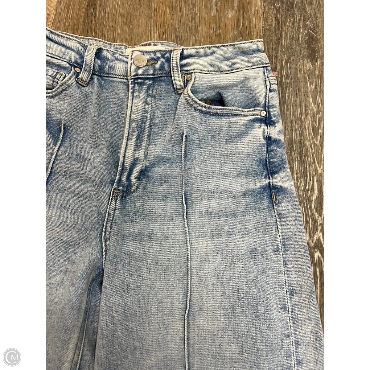 Jeans Wide Leg By Risen In Blue Denim, Size: 4/27
