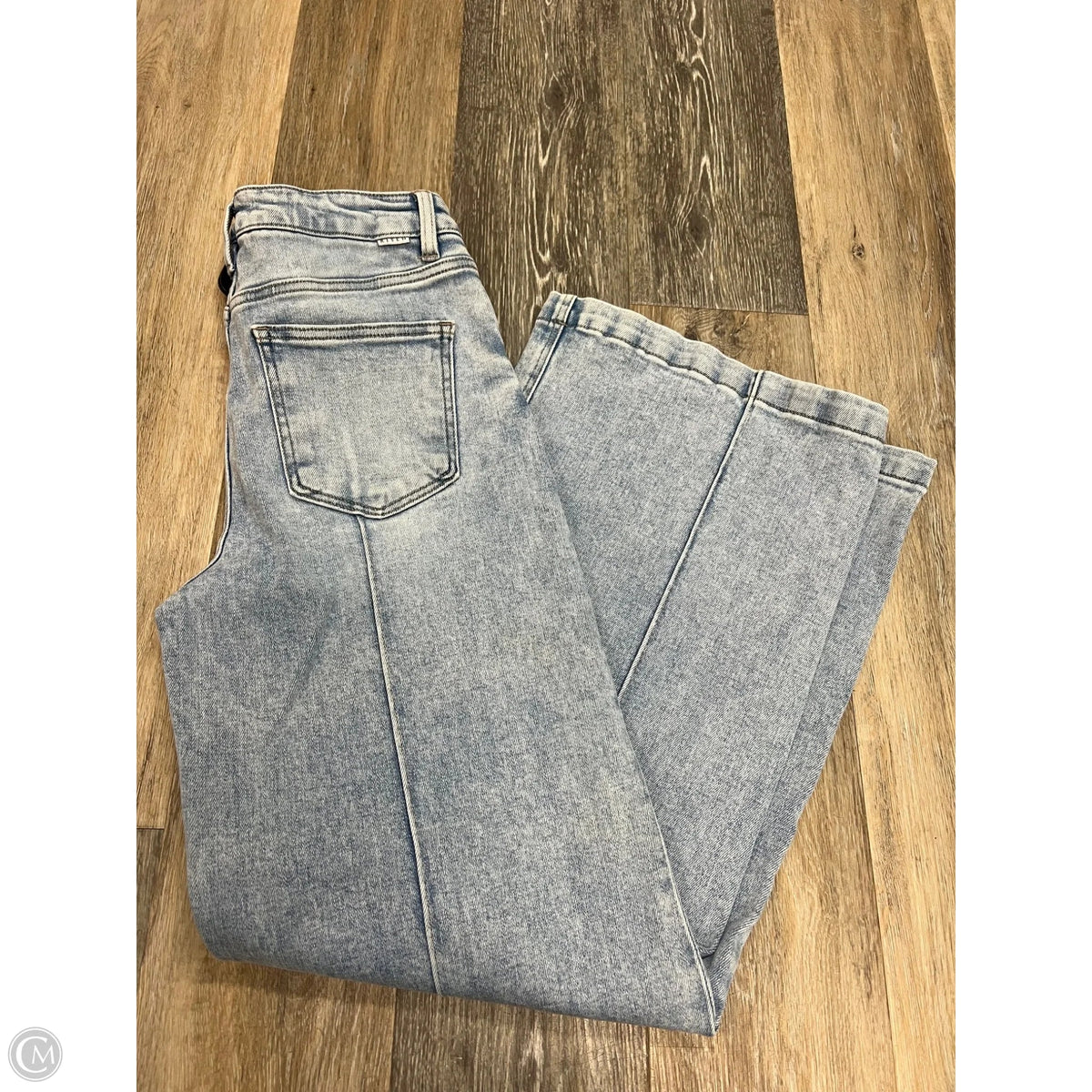 Jeans Wide Leg By Risen In Blue Denim, Size: 4/27