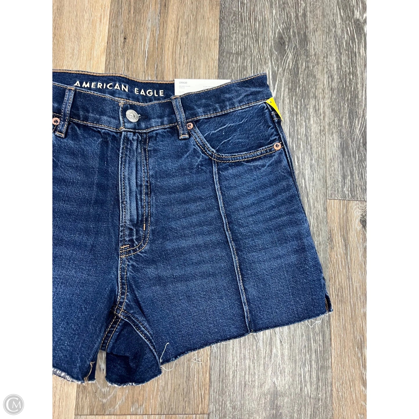 Shorts By American Eagle In Blue Denim, Size: 6