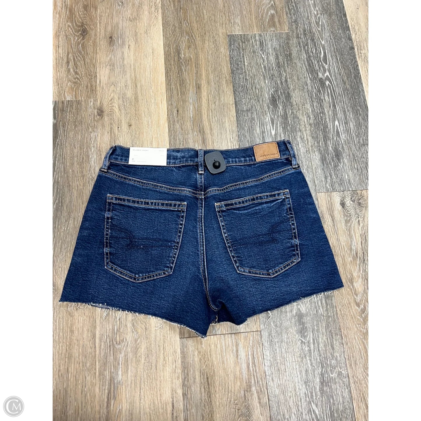 Shorts By American Eagle In Blue Denim, Size: 6