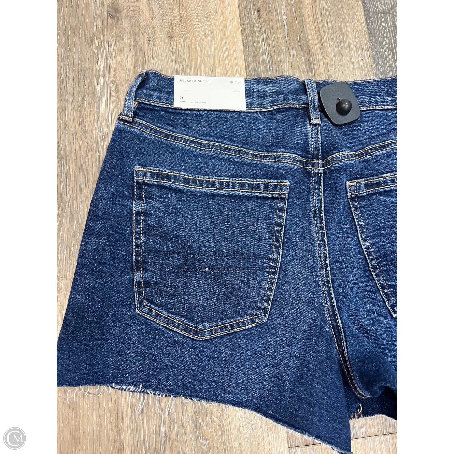 Shorts By American Eagle In Blue Denim, Size: 6