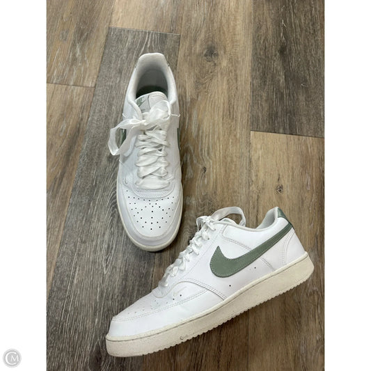 Shoes Athletic By Nike In White, Size: 12