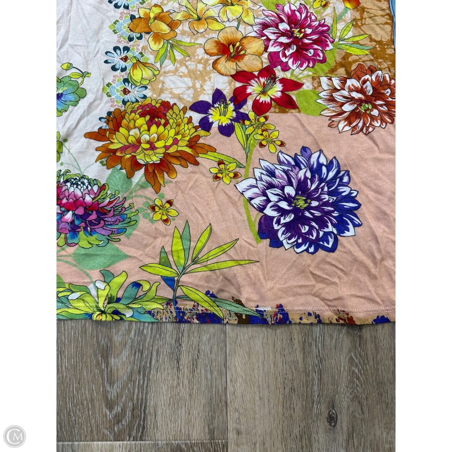 Dress Designer By Johnny Was In Floral Print, Size: M