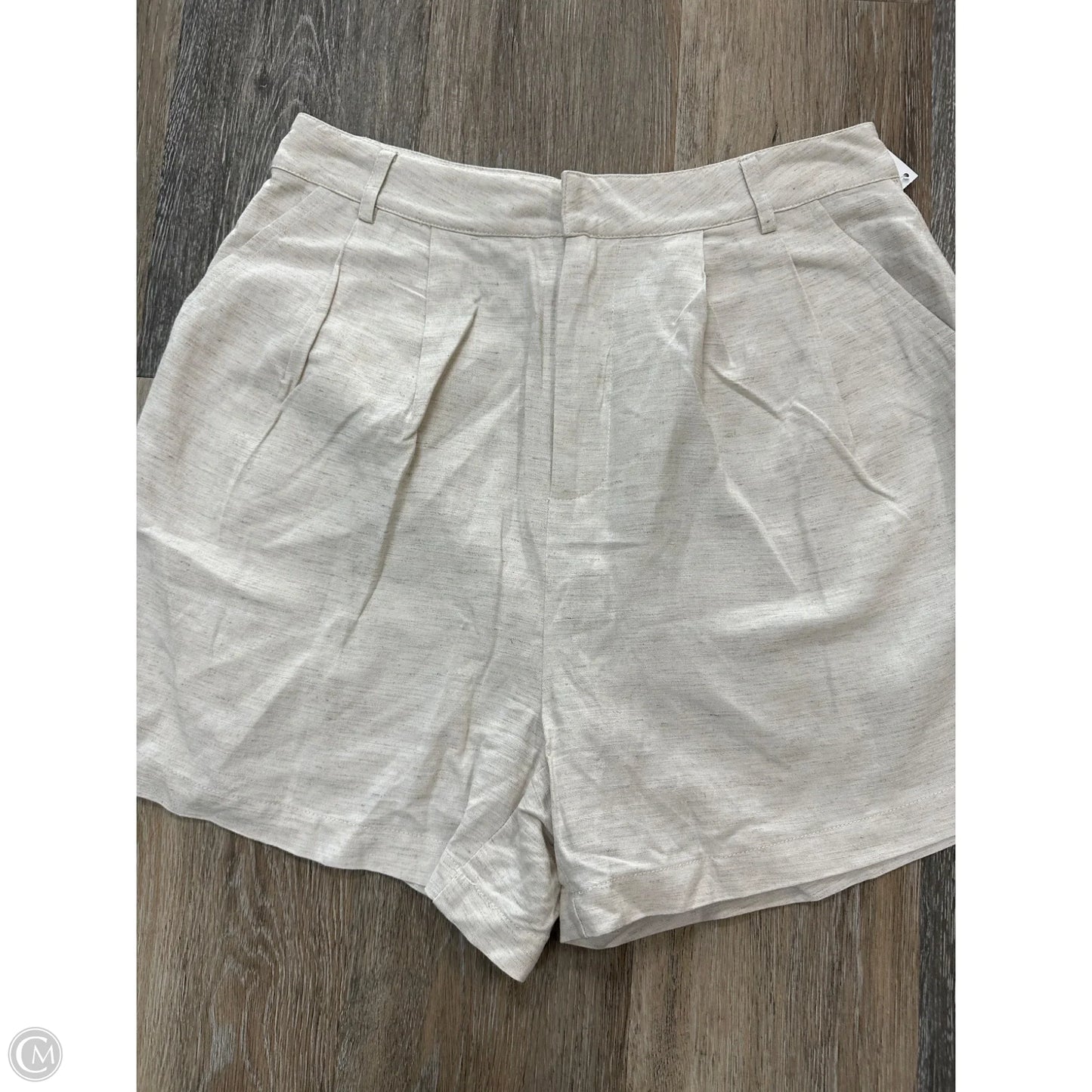 Shorts By Le Lis In Cream, Size: S