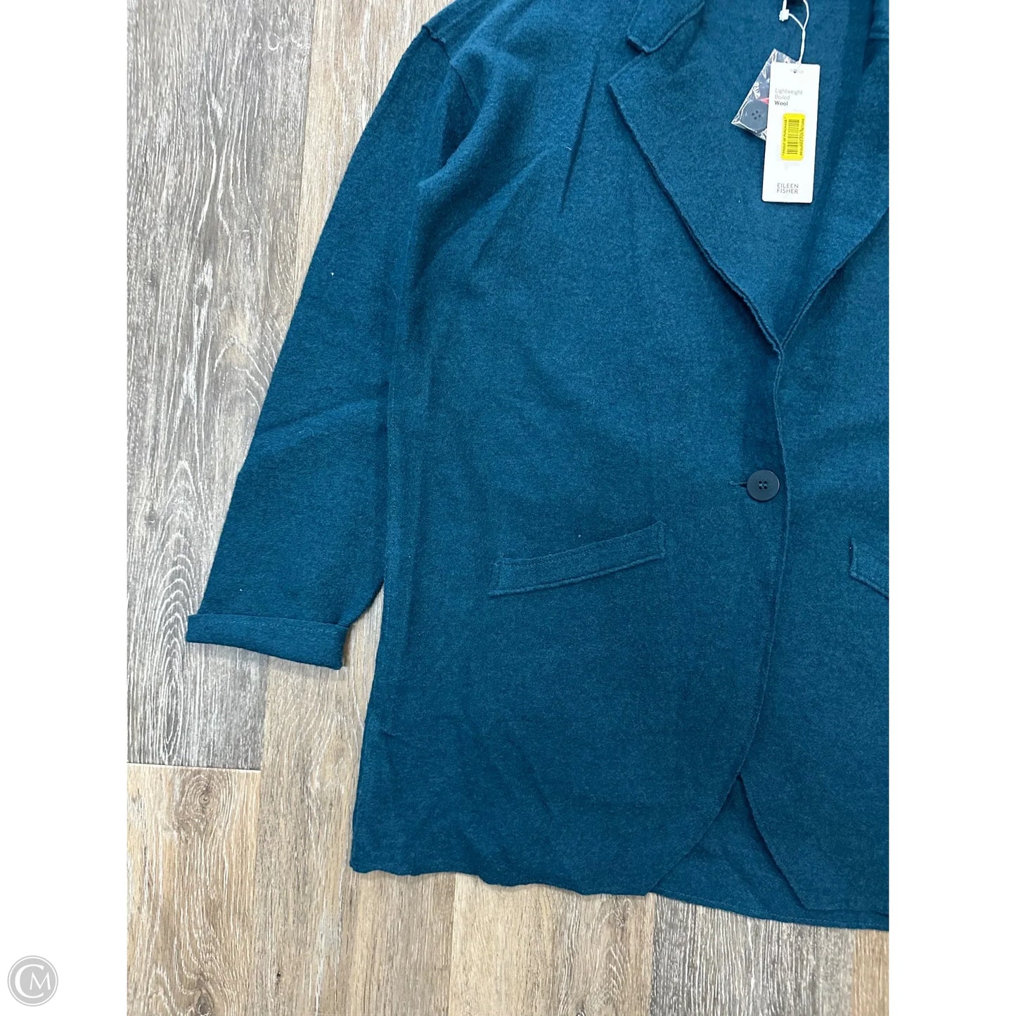 Blazer By Eileen Fisher In Blue, Size: S