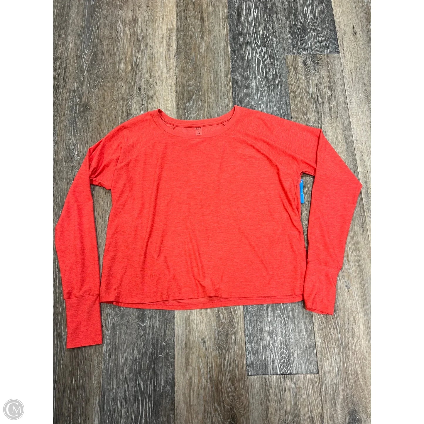 Athletic Top Long Sleeve Crewneck By Beyond Yoga In Orange, Size: Xs