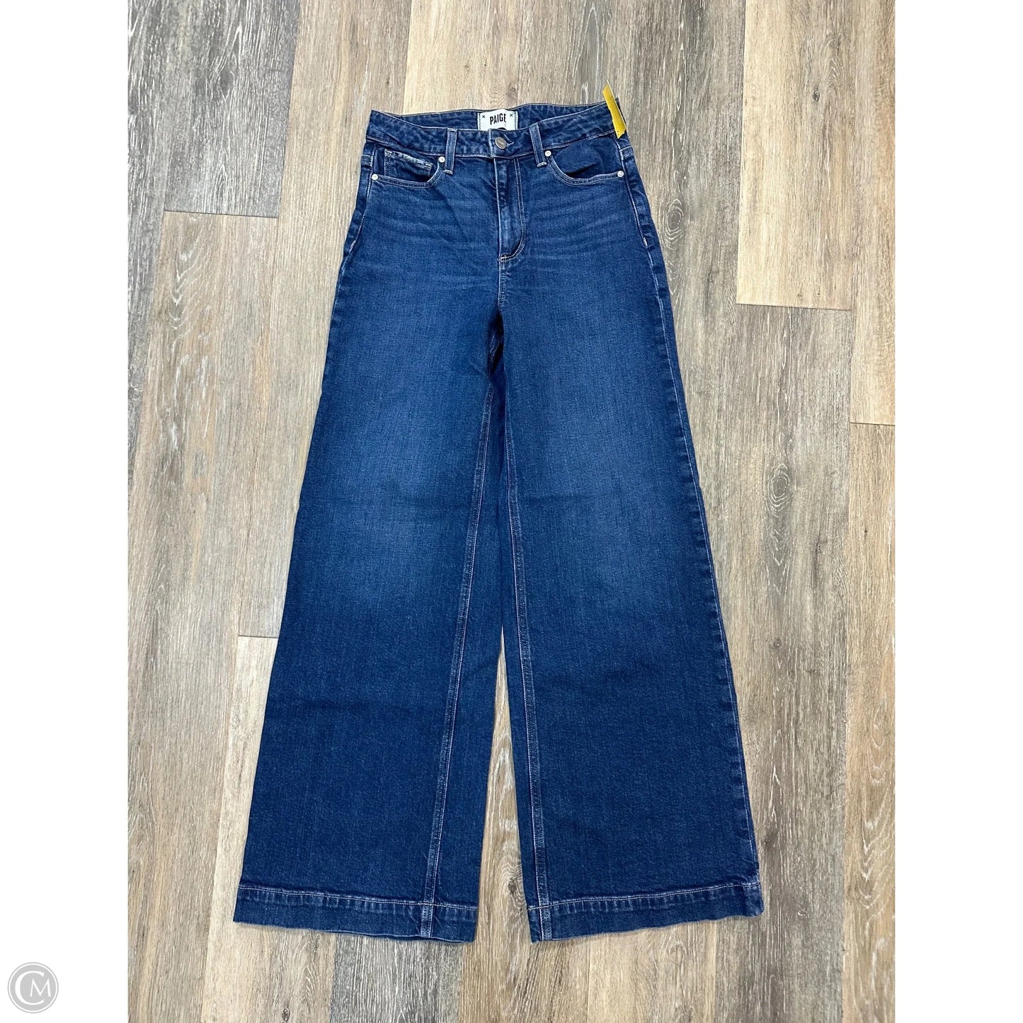 -Jeans Wide Leg By Paige In Animal Print, Size: 2/26