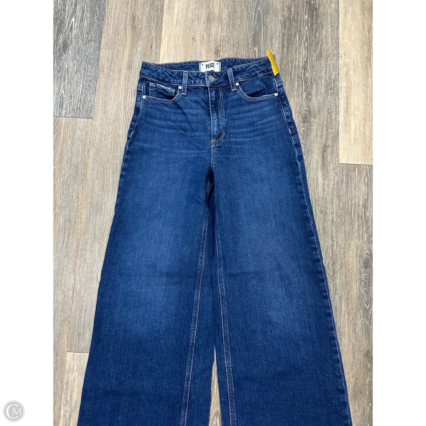 -Jeans Wide Leg By Paige In Animal Print, Size: 2/26