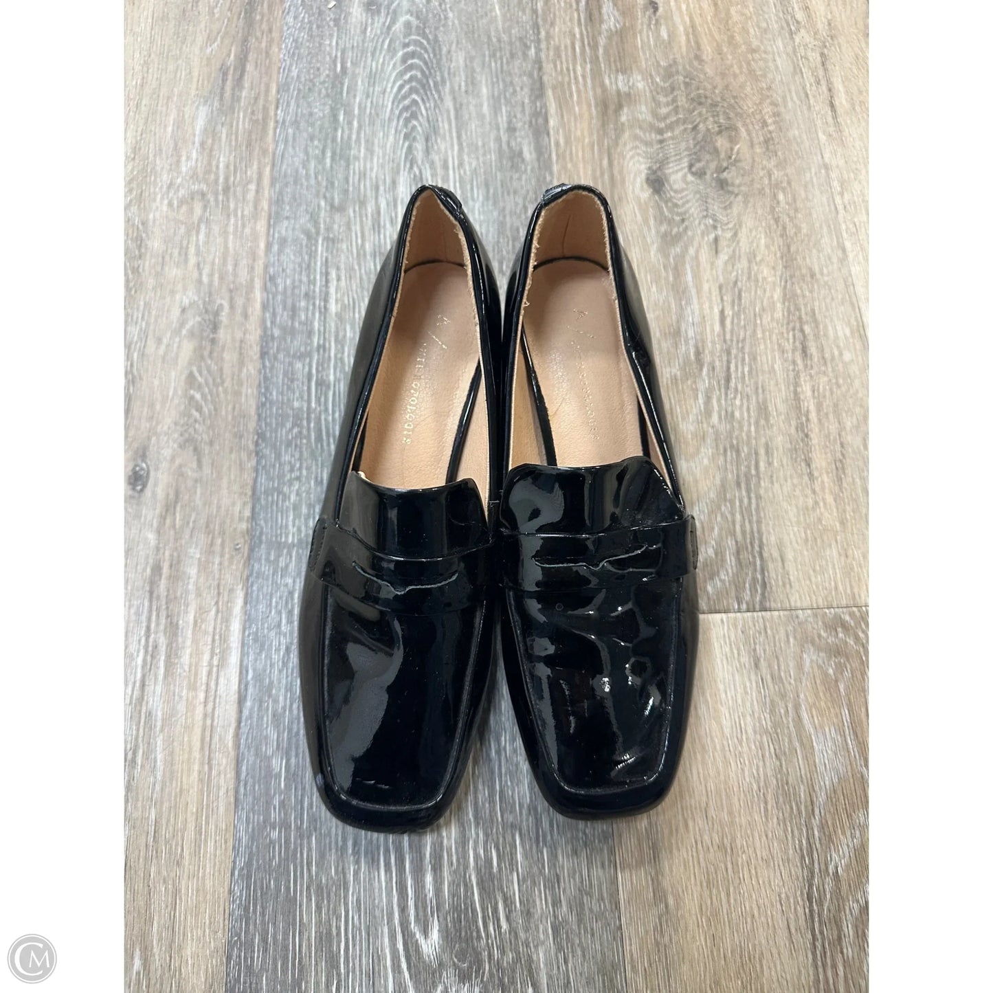 Shoes Flats By Anthropologie In Black, Size: 6