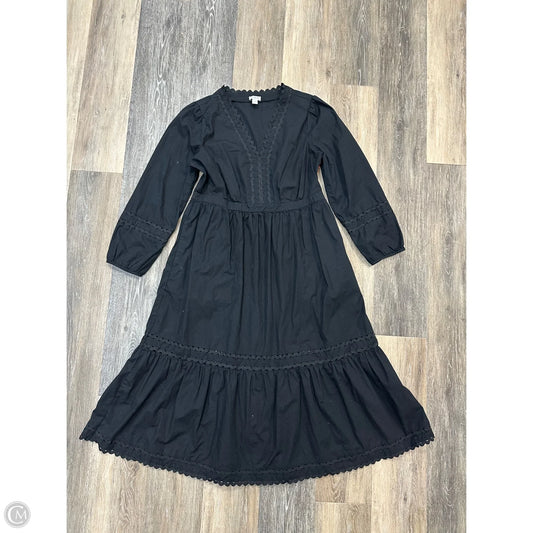 Dress Casual Midi By Evereve In Black, Size: S