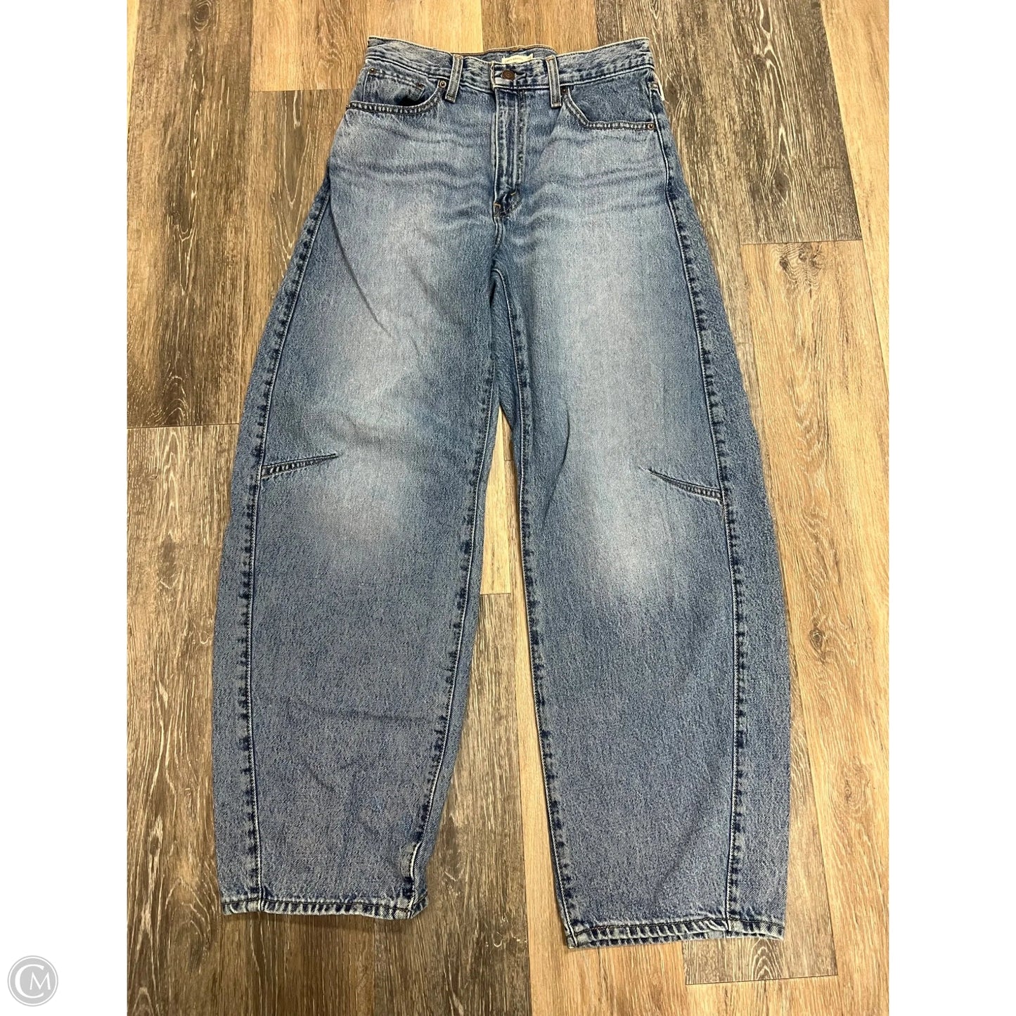 Jeans Boyfriend By Levis In Blue Denim, Size: 8/29