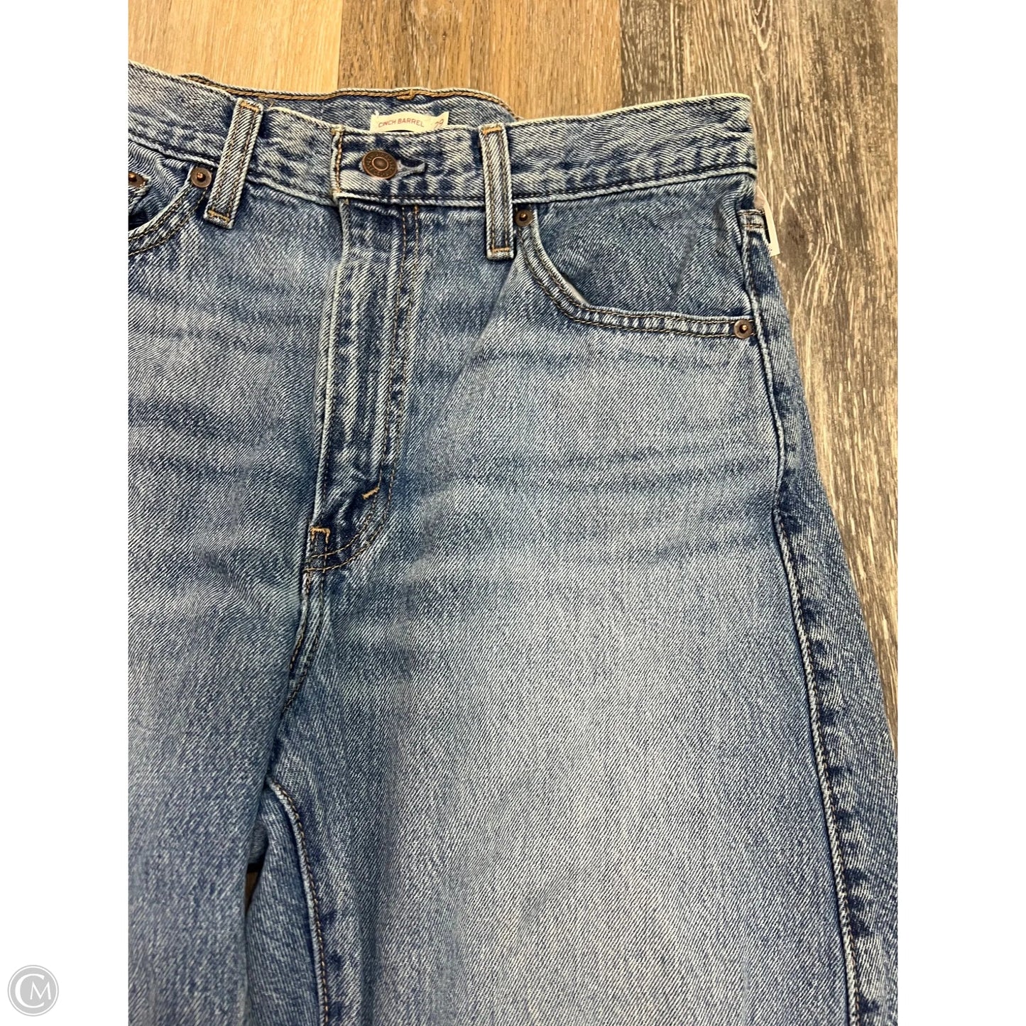 Jeans Boyfriend By Levis In Blue Denim, Size: 8/29