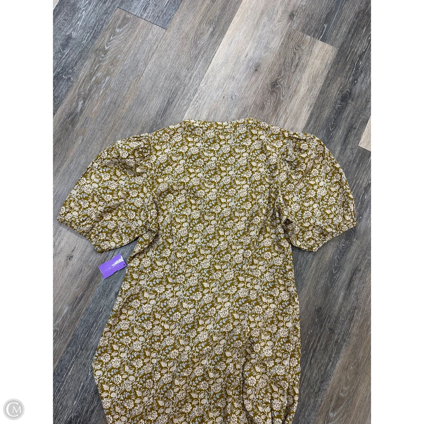 -Dress Casual Maxi By Faherty In Floral Print, Size: M