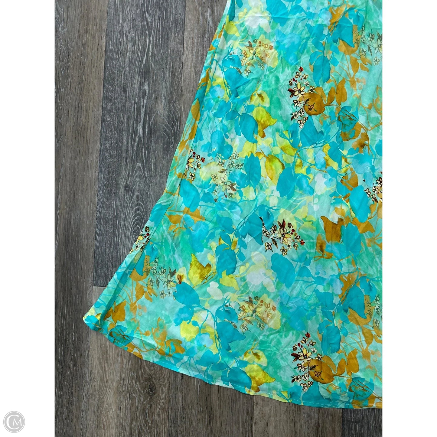 Dress Casual Maxi By Here Comes The Sun In Floral Print, Size: M