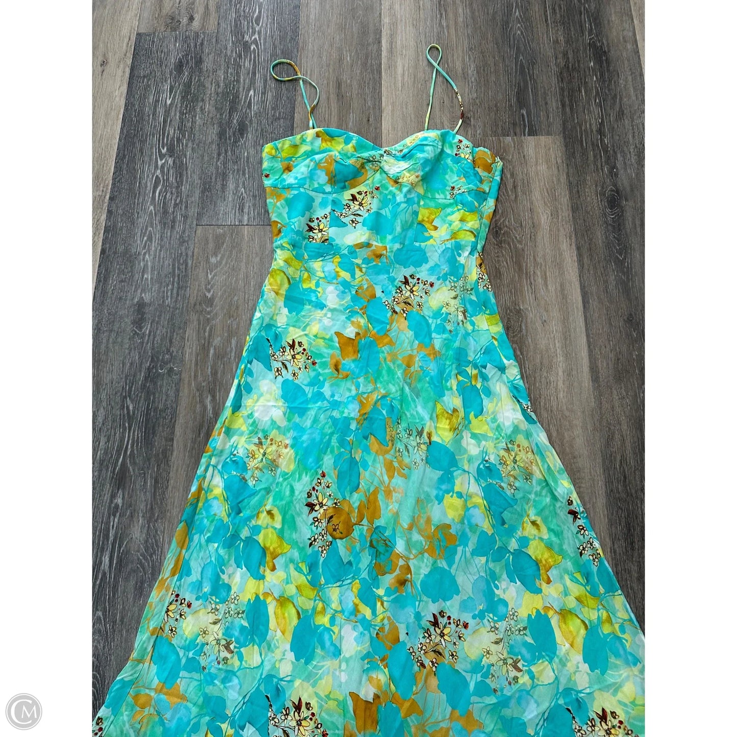 Dress Casual Maxi By Here Comes The Sun In Floral Print, Size: M