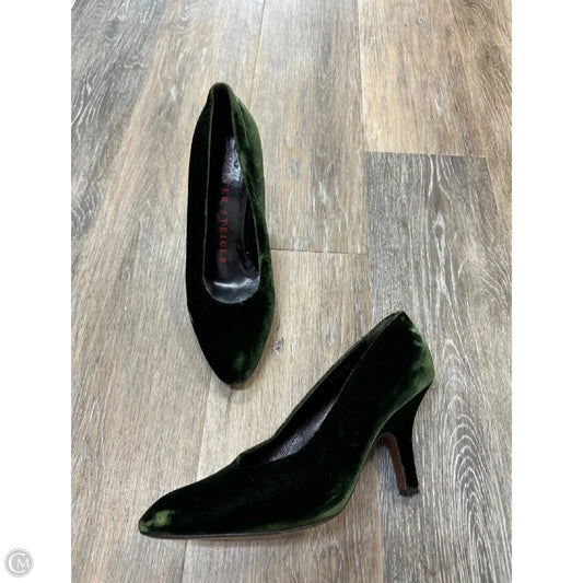 Shoes Heels Block By Walter Steiger In Green, Size: 8.5