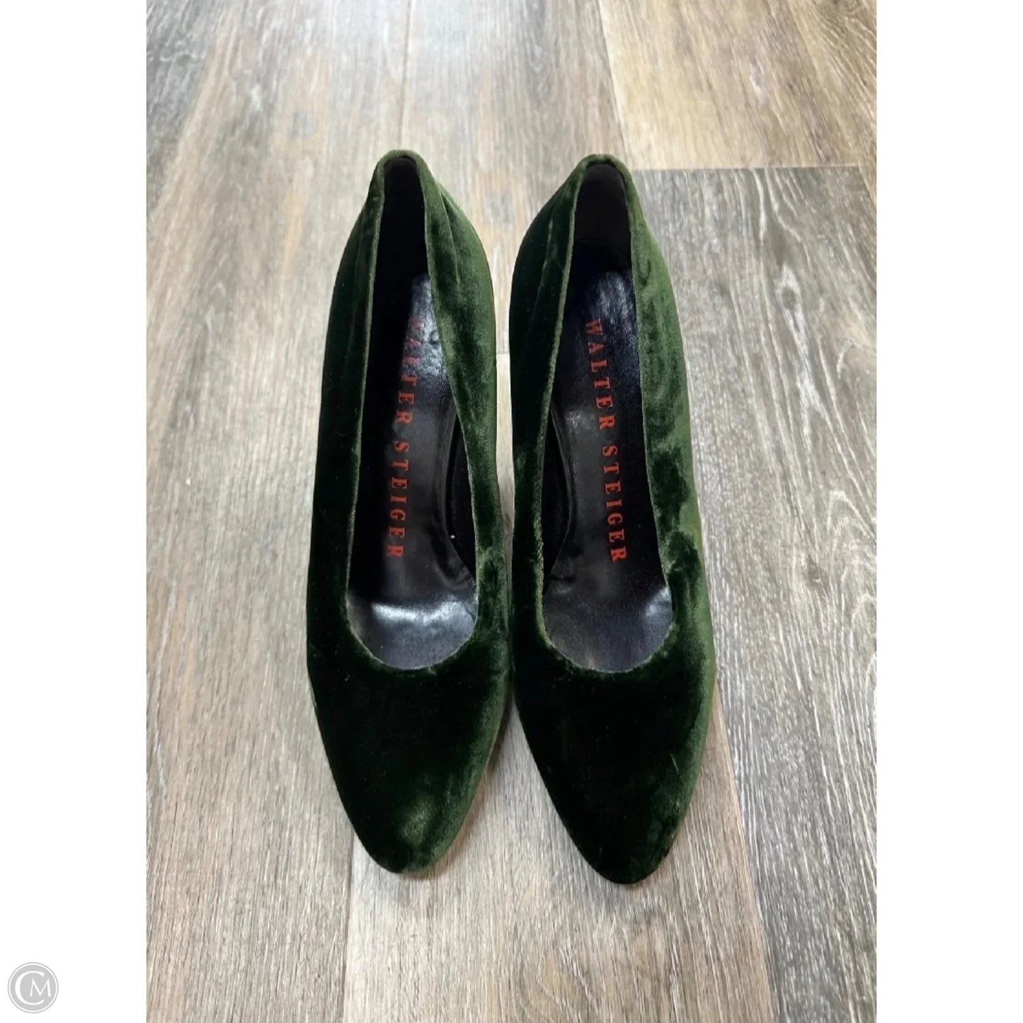 Shoes Heels Block By Walter Steiger In Green, Size: 8.5