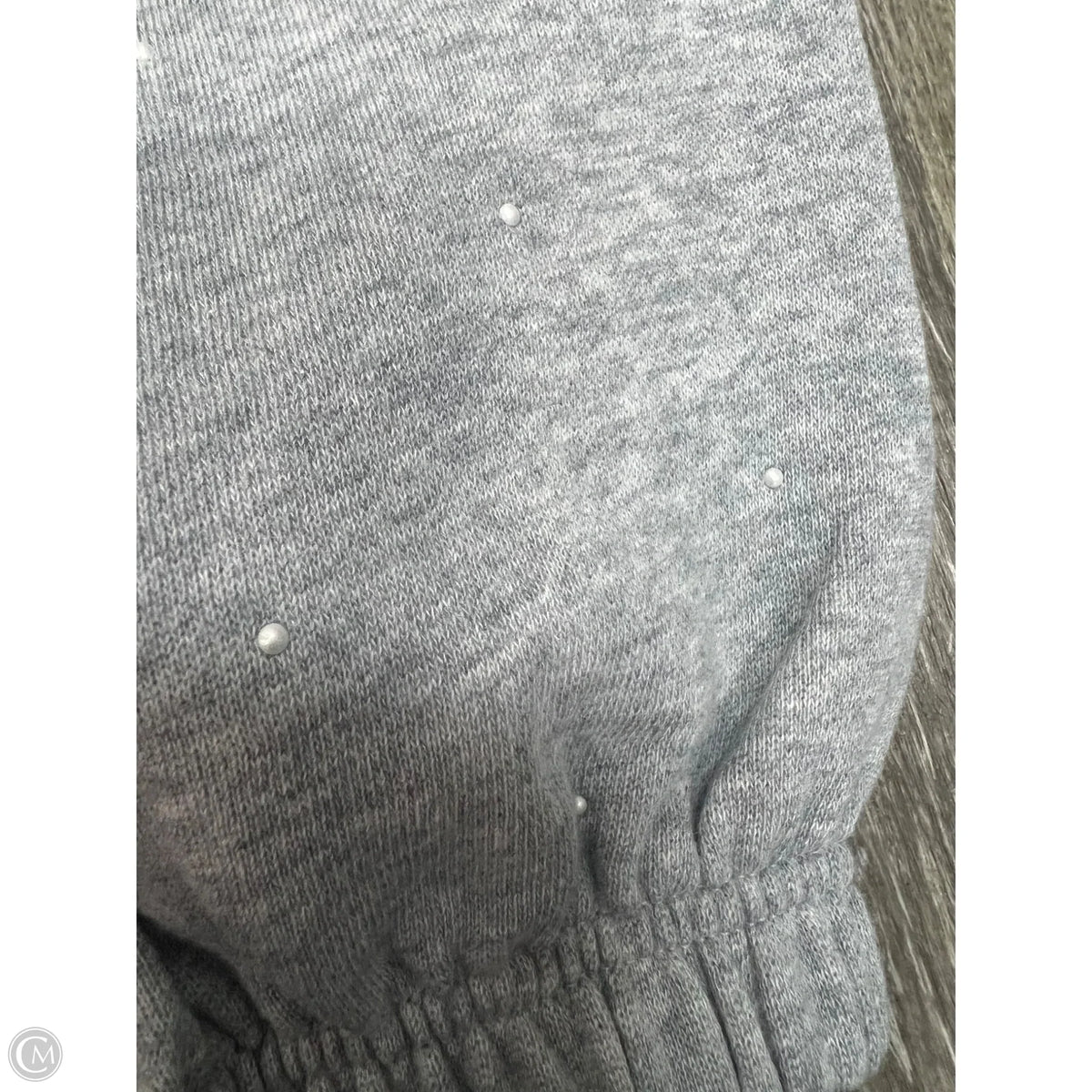 Athletic Pants By Pink In Grey, Size: M