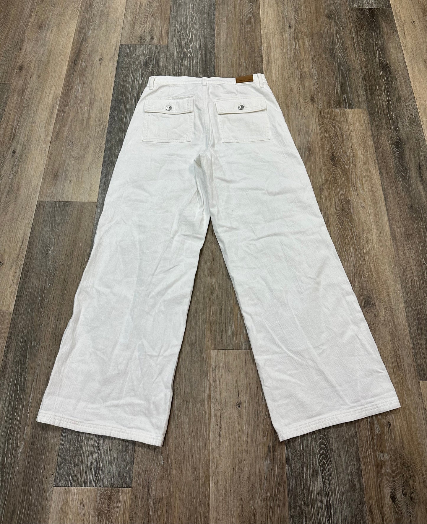 White Pants Cargo & Utility American Eagle, Size 2
