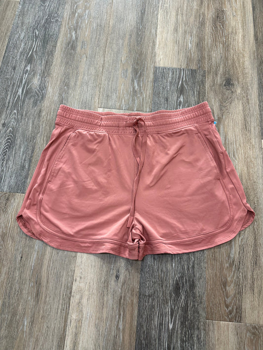 Athletic Shorts By Thread And Supply In Pink, Size: L