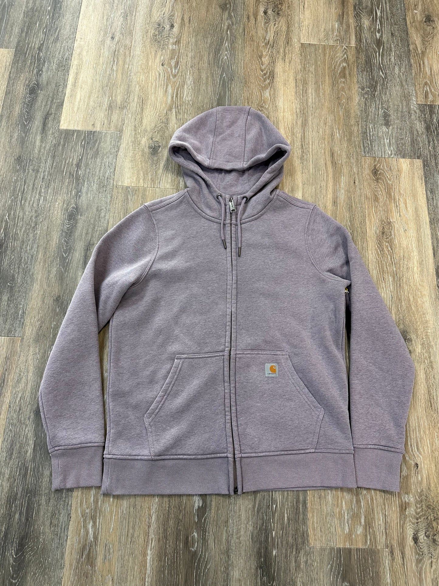 Sweatshirt Hoodie By Carhartt In Purple, Size: M