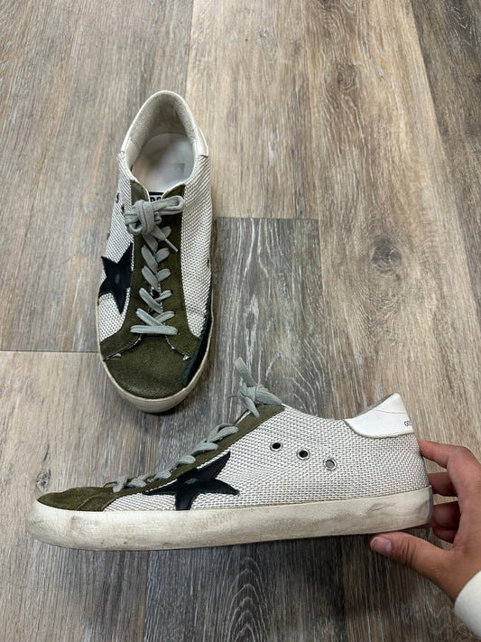 Shoes Designer By Golden Goose In Green, Size: 11