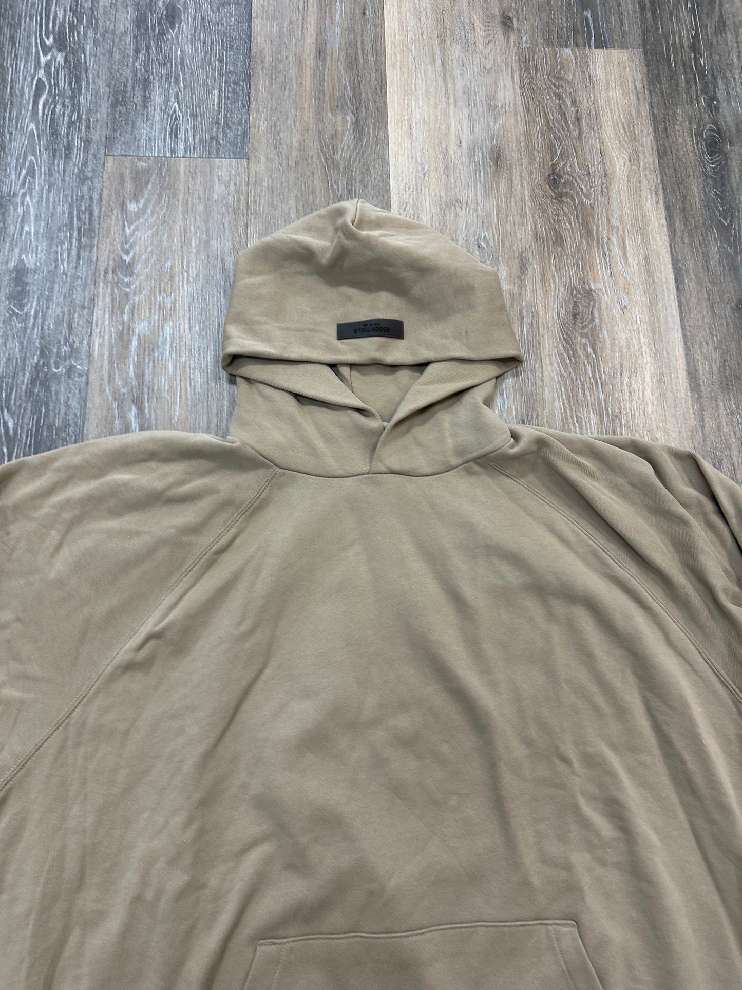 Sweatshirt Hoodie By Essentials In Tan, Size: Xxl