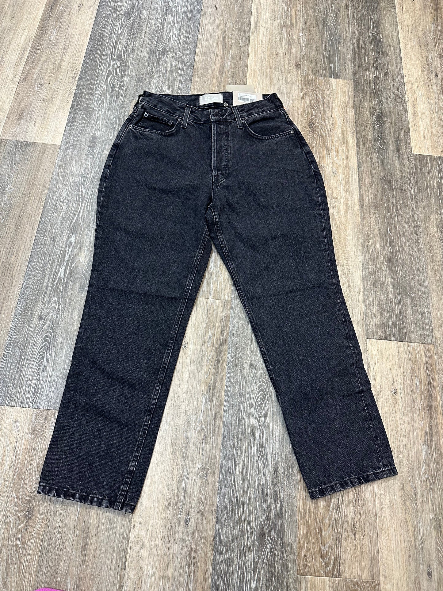 Jeans Straight By Everlane In Black, Size: 10