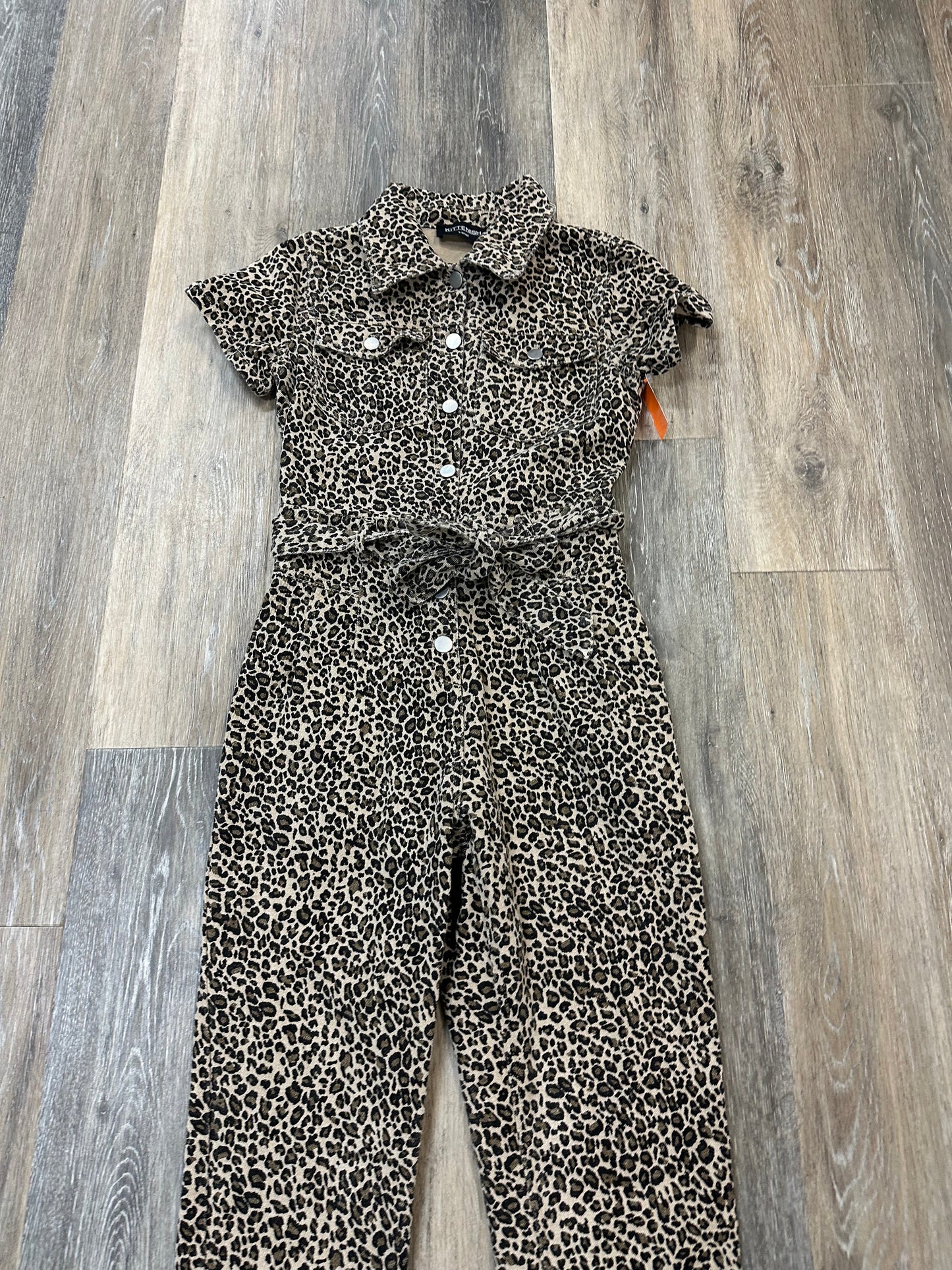 Jumpsuit By Kittenish In Animal Print, Size: Xs