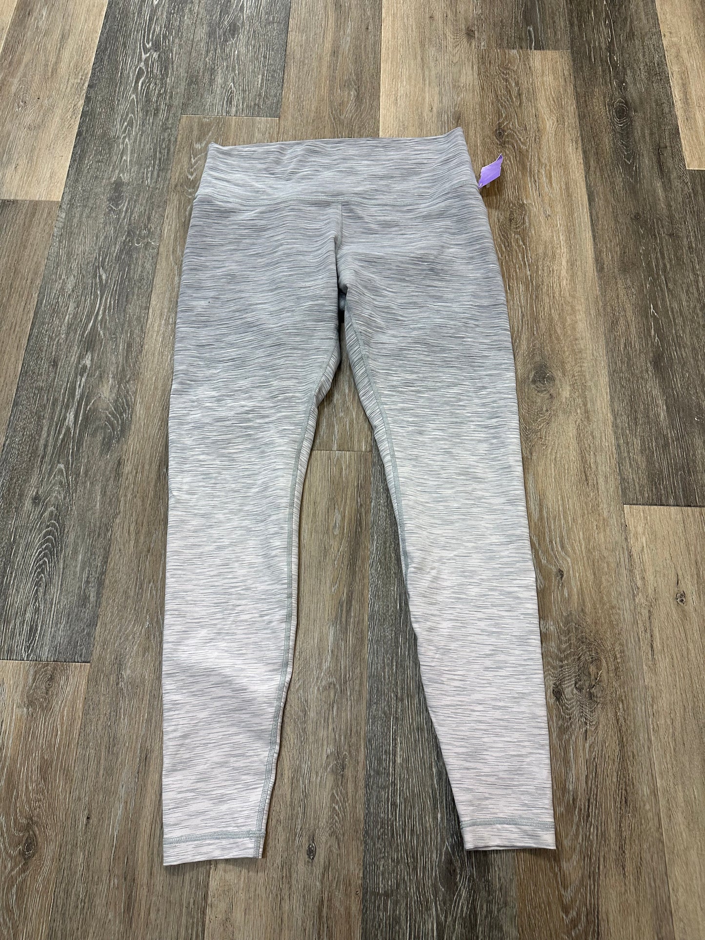 Athletic Leggings By Lululemon In Grey, Size: 12