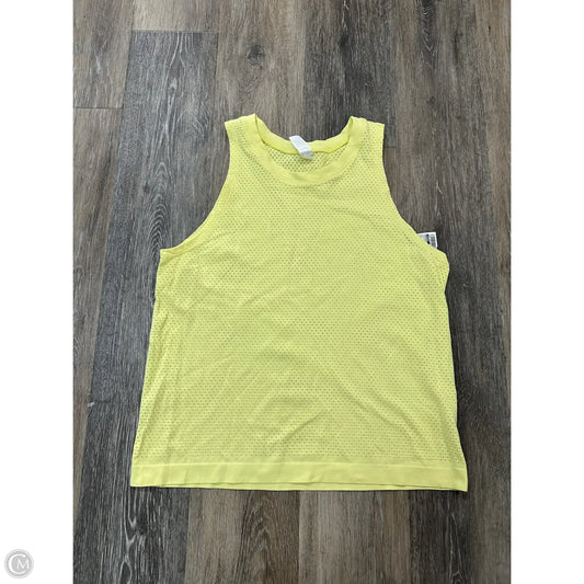 Athletic Tank Top By Spanx In Yellow, Size: M